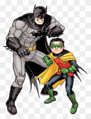 Batman And Robin Clipart Png - Batman & Robin Dick Grayson Transparent Png