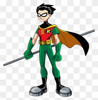 Robins Staff Teen Titans Clipart