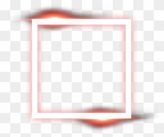 Neon Square Png - Transparent Glowing Square Png Clipart