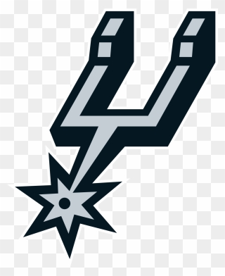 Spurs Drawing Emblem - Transparent San Antonio Spurs Logo Clipart