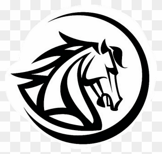 #spurs - Vector Horse Head Logo Clipart