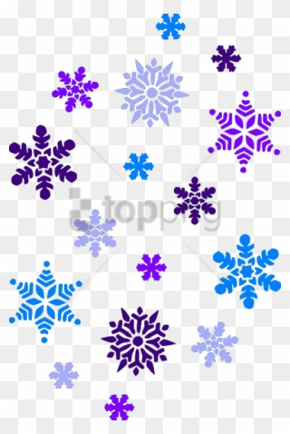 Free Png Download Falling Snowflake Png Images Background - Falling Snowflake Clip Art Transparent Png
