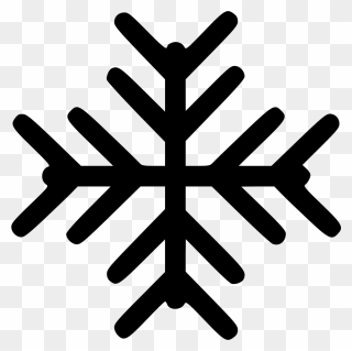 Snow Flake Snowflake Sky Winter - Hot And Cold Symbol Clipart
