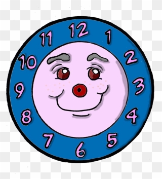 Clock Without Hands Clipart, Hd Png Download - Cute Clock Face Clipart Transparent Png