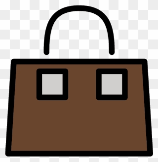 Handbag Emoji Clipart - Handbag - Png Download