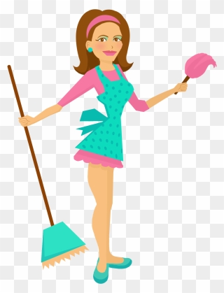 Indian Clipart House Maid - Maid Transparent Background - Png Download