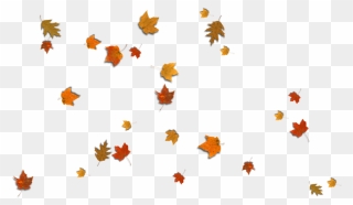 Fall Leaves Corner Border Png Download - Portable Network Graphics Clipart