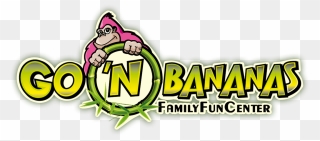 Go "n Bananas Family Fun Center - Go N Bananas Logo Clipart