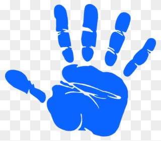 Right Hand Print Clip Art - Png Download