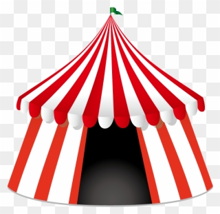 Tent Circus Clip Art - Vector Circus Tent Png Transparent Png