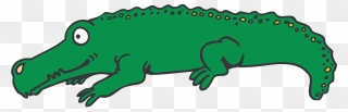 Crocodile Clipart Sad - Cartoon Crocodile Png Hd Transparent Png