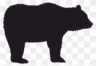 American Black Bear Grizzly Bear Computer Icons Silhouette - Vector Black Bear Silhouette Clipart