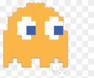 Pac Man Png - Pacman Ghost Transparent Background Clipart