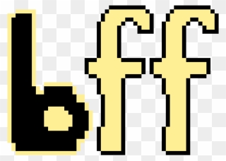 Pac Man Gif Png Clipart , Png Download - Kawaii Pixel Art Bff Transparent Png