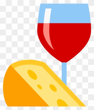 Wine And Food Icon Clipart