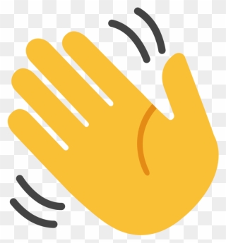 Goodbye Png Image Free Download - Hand Wave Emoji Svg Clipart