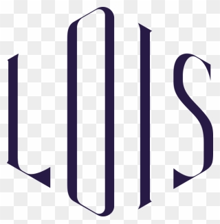 Logo Filled Blue - Lois Clipart