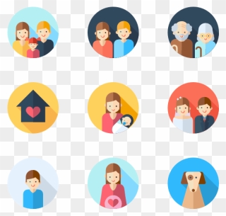 374969 Family - Family Icon Png Vector Clipart
