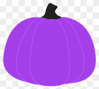 Pumpkin Clipart Lace - Purple Pumpkins Clipart - Png Download