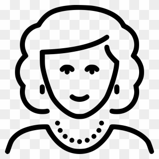 Grandmother Svg Png Icon Free Download - Aunt Black And White Clipart