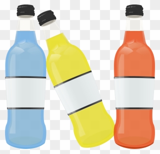 Plastic Bottles Clip Art - Png Download