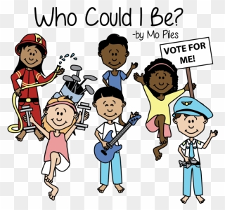 Who Could I Be - Cartoon Clipart