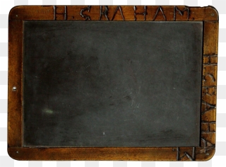 School Chalkboard Clipart Jpg Black And White Antique - Blackboard - Png Download