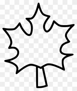 Maple Clipart Dry Leaf - Clip Art - Png Download