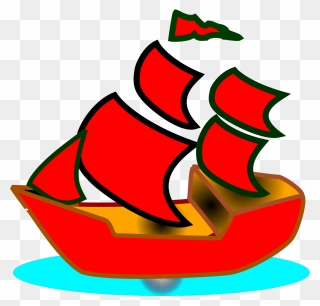 Clipart Boat - Png Download