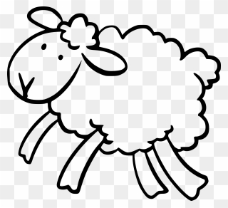 Sheep Clipart Ear, Sheep Ear Transparent Free For Download - Jumping Lamb Clip Art - Png Download