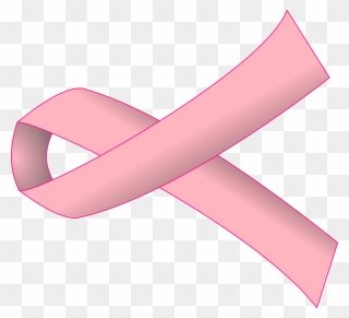 The Month Of October Is Dedicated To Breast Cancer - Pink Ribbon Clip Art - Png Download