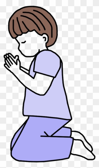 Pray Clipart Child Prayer - Transparent Prayer Cartoon Png