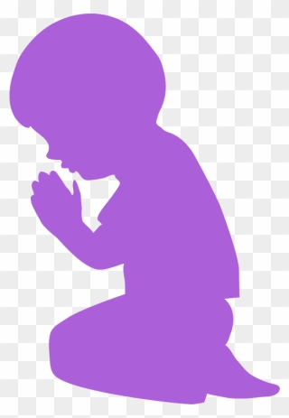 Child Praying Svg Clipart