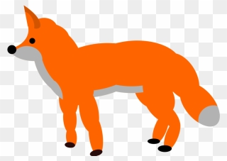Fox From The Gingerbread Man Clipart
