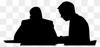 Business Meeting Silhouette Png Clipart
