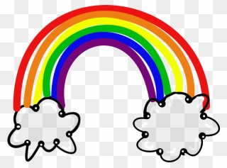 Rainbow Colors In Chinese Clipart