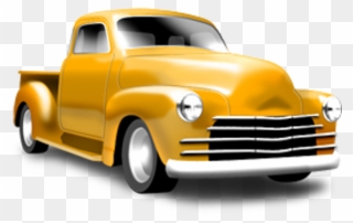 Old Trucks Clipart - Clip Art Old Truck - Png Download