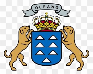 Escudo Bandera De Canarias Clipart