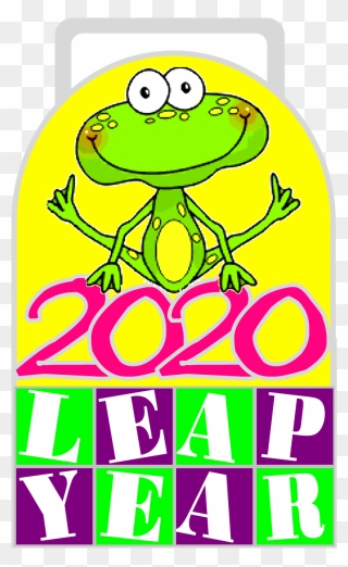 Leap Year 2020 Clip Art - Leap Year 2020 Clipart - Png Download