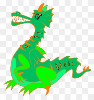 Dragon China - Green Dragon Clipart