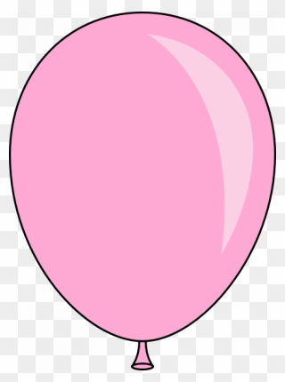 Pink Balloon Clipart - Png Download