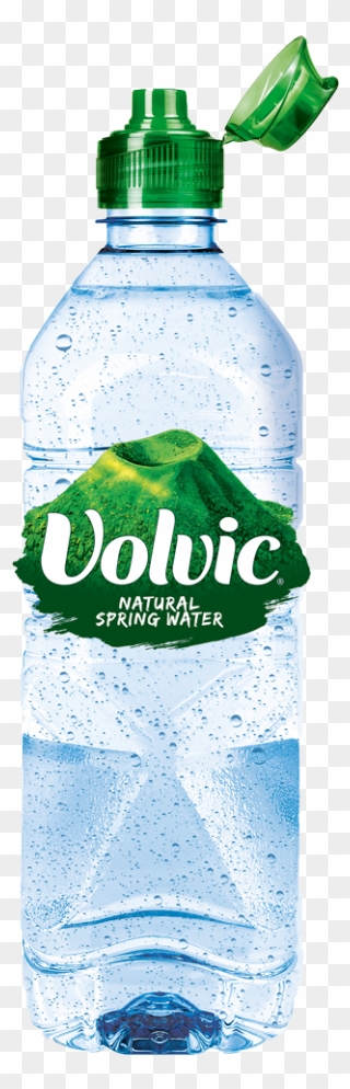 Water Bottle Clipart Volvic Water - Volvic Logo Png Transparent Png