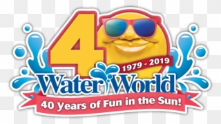 Water World Denver Logo Clipart