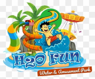 H2o Fun Logo - Cartoon Clipart