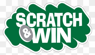 Scratch Off Lottery Ticket Clip Art - Png Download