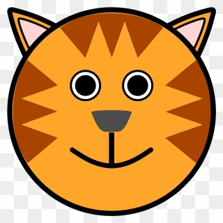 Draw Easy Tiger Face Clipart