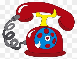 Transparent Rotary Phone Clipart - Dial The Phone Icon - Png Download