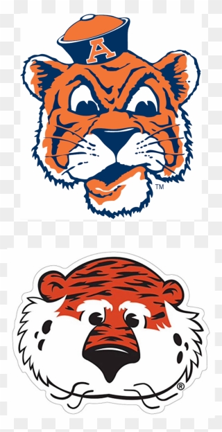 Auburn University Mascots Logo Clipart