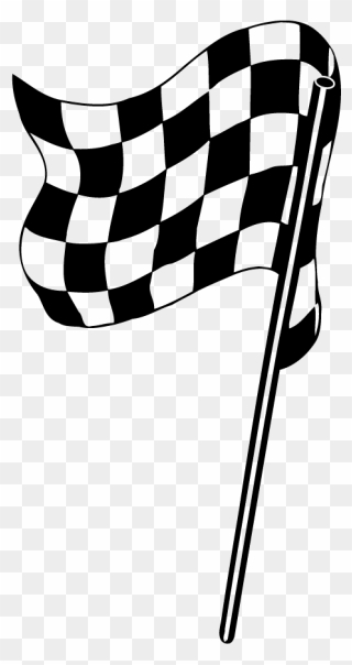 Racing Flag - Clipart Race Flag Png Transparent Png