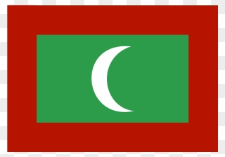 Maldives Flag Svg Clip Arts - Maldives - Png Download
